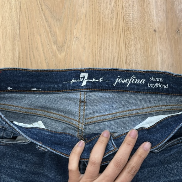 7 for all mankind josefina jeans - Picture 3 of 7